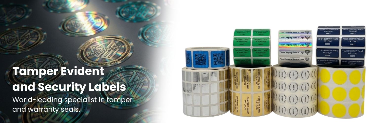 Tamper Evident and Security Labels - World-leading specialist in tamper and warranty seals