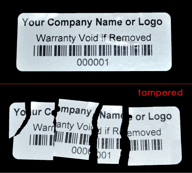 Custom Jewelry Security Labels