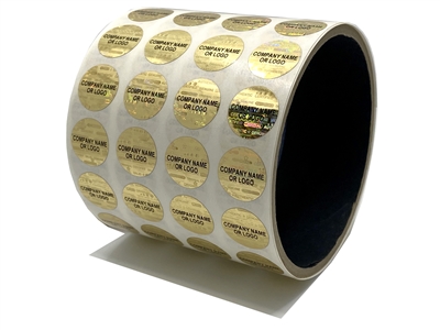 Gold Hologram Security Label, Gold Hologram Security Sticker, Gold Hologram Security Seal, Gold Hologram Warranty Label